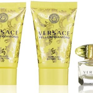 Versace Yellow Diamond Eau de Toilette 4PCS Gift Set – Luxury Perfume for Women